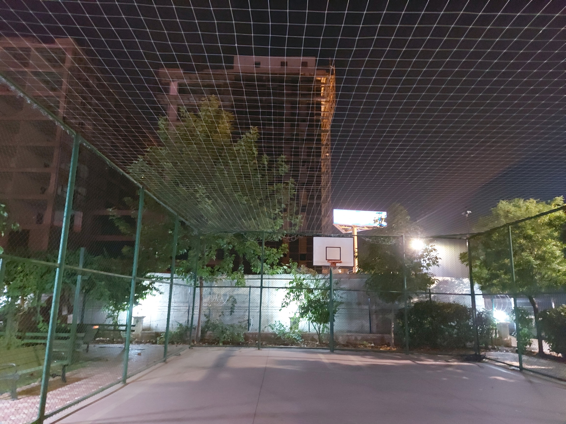Basketbol Sahası Tavan Filesi