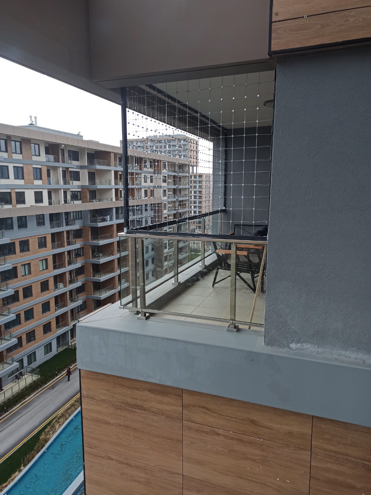 Çelik Balkon Filesi